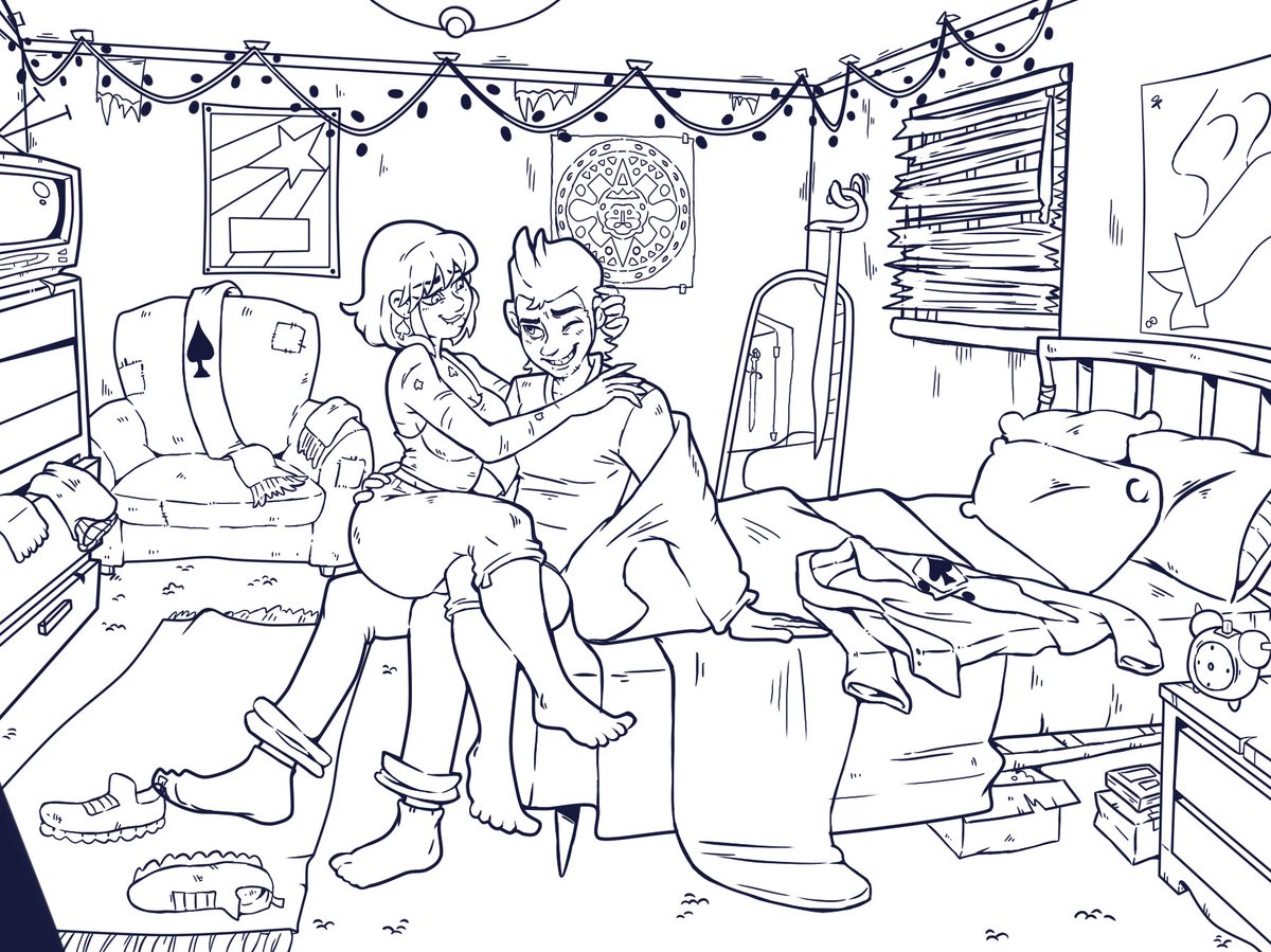 Yuashlie6's tweet photo. Lori and Bobby Scene -c0mmission sketches some WIP with during the progress from starting to giving it some more meat. #sketches #LoudHouse #wip #openforcomm #TrustTheProcess 
@Rentekabond https://t.co/kx79BWrIDi