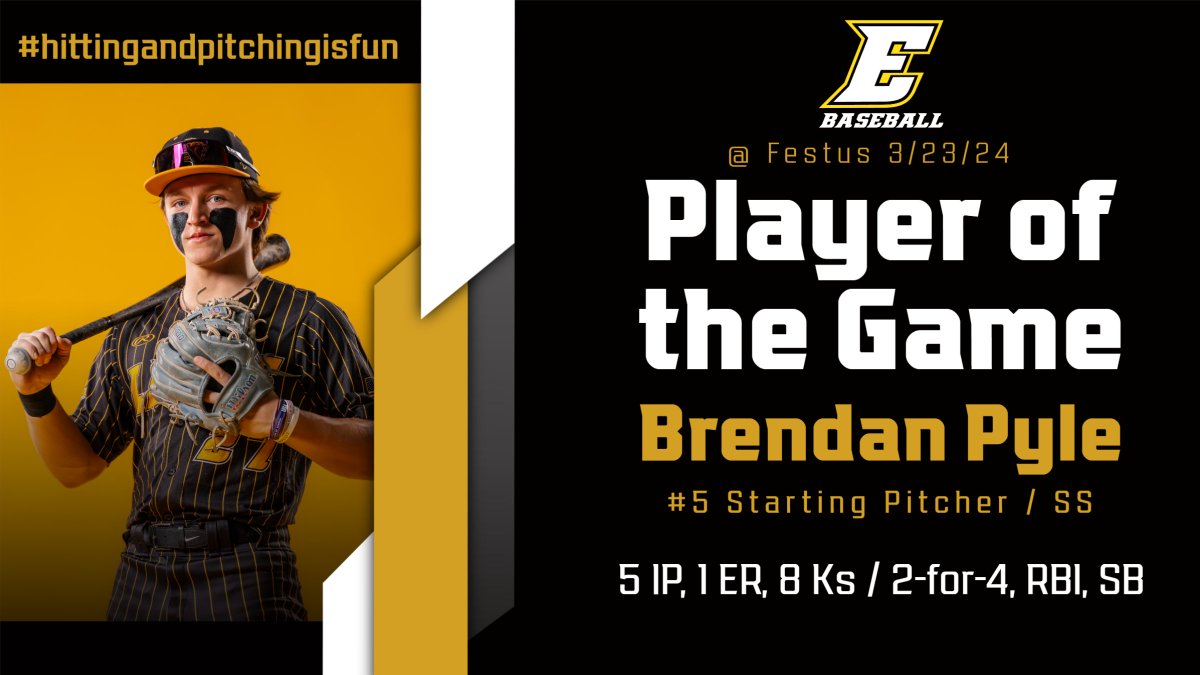 POTG - <a href="/pyle_brendan/">Brendan Pyle</a> 

<a href="/RyanKlietherme/">Ryan Kliethermes</a> 2-for-3, 3B, 3 RBIs, BB
@BradenWeber25 2-for-3, 2 RBIs
<a href="/aidenwheeler22/">Aiden Wheeler</a> 1-for-2, Run, BB