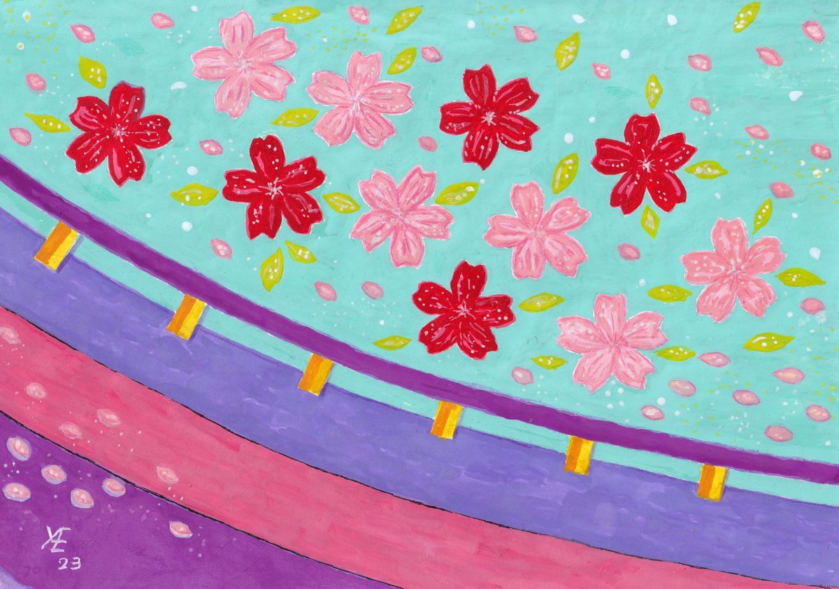 suekoyae's tweet photo. #春の桜 #絵描きの童話美術館
外来鳥が野生化して 桜が美味しいのかな
輸入を許可したシステムも 想定外だろう
鳥に罪はない 桜は美しく鳥は愛らしい
#SUEKOYAE #YAESUEKO #八重寿枝子
＃ART #MUSEUM
＃アナログ絵画 ＃芸術 ＃抽象画 ＃写真
＃書道 ＃介護士 ＃俳句 ＃アクリル画
＃詩人 ＃一筆龍 ＃火 https://t.co/6686GoOB9n