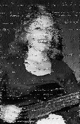 SportyPorcupine's tweet photo. Images from tonight's #MightyKBC broadcast via WRMI 5950 0100-0200 UTC as received in Alabama. Local noise really marred reception, affecting images and music alike. Great to see (and hear!) Carol Kaye, an amazing bassist. https://t.co/sm4pflaw2I