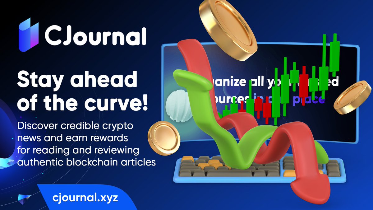 🔎🔍Discover credible crypto news with #Cjournal - the revolutionary #ReadToEarn platform! 🔎🔍Earn rewards for reading and reviewing authentic blockchain articles. 🔎🔍Stay ahead of the curve with CJournal! $CJL $UCJL