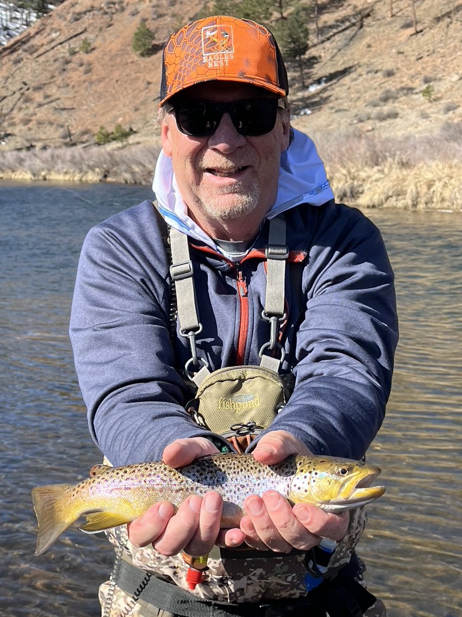 Back home in Colorado on the South Platte River #FlyFishing #CatchAndRelease