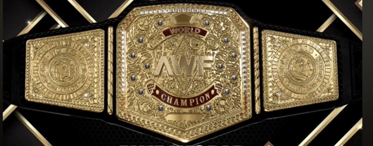 NorthAmericanPW's tweet photo. #NewYearNewMe

The NEW LOOK AWF World Heavyweight Championship for Season 3! 

#AWF #EFED https://t.co/fyXkytxpcO
