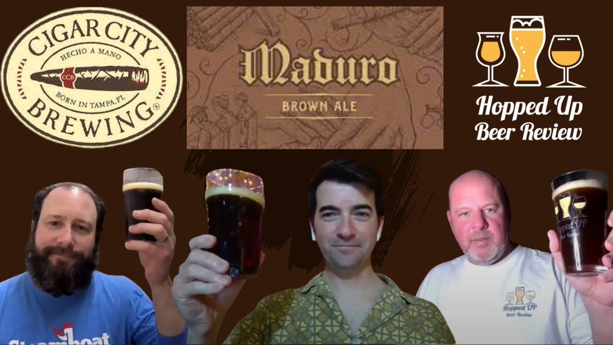 🍫🍺 Tasting Now: Maduro Brown Ale by Cigar City Brewing (5.5% ABV) 🌰 Rich, roasty, with hints of caramel. A classic reborn. 👉 Check it out: buff.ly/4apCrZc ☕ What's your cozy brew favorite? #MaduroBrownAle #CigarCityBrewing #BrownAle #BeerReview