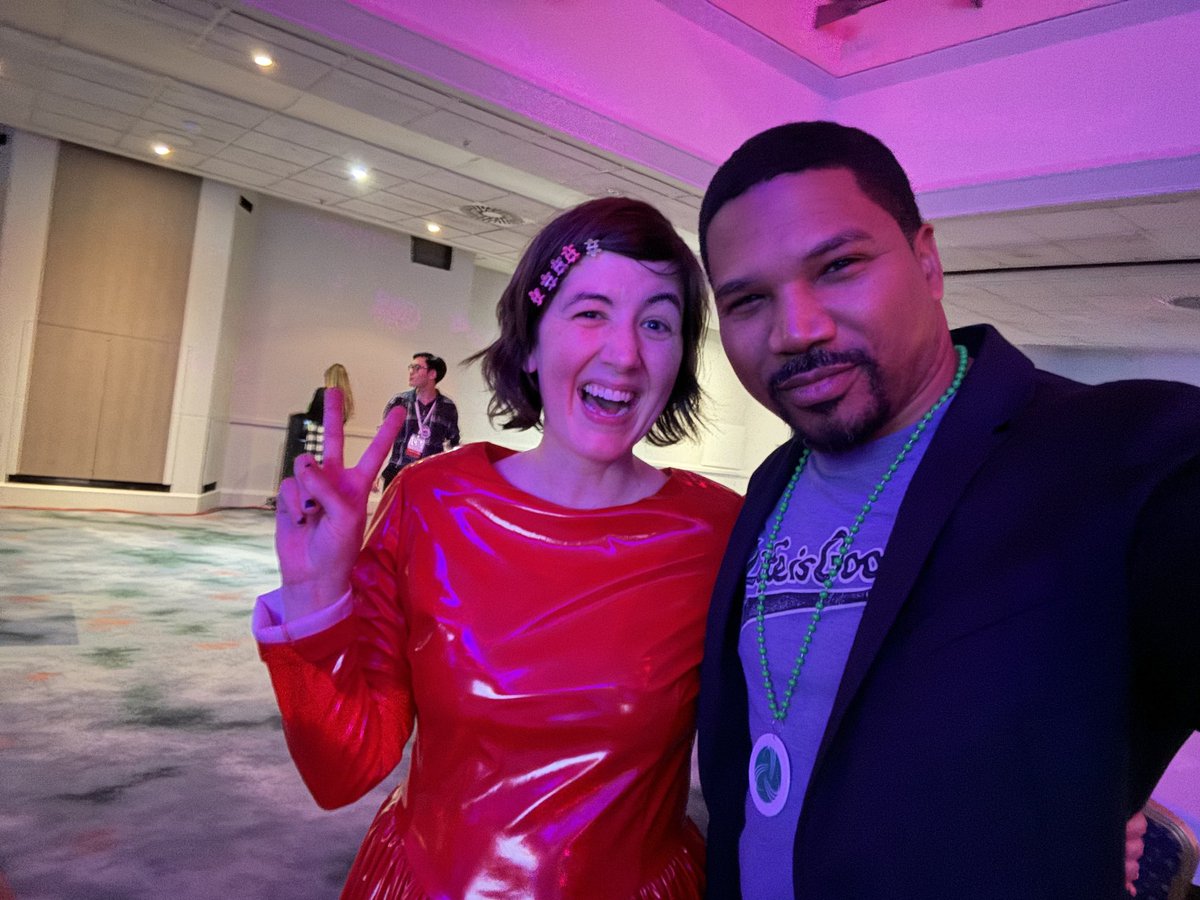 The most amazing time on ⁦@connectAPS⁩ council with this young lady. Looking fwd to the next chapter, to see what we will accomplish next. #APS2024UK