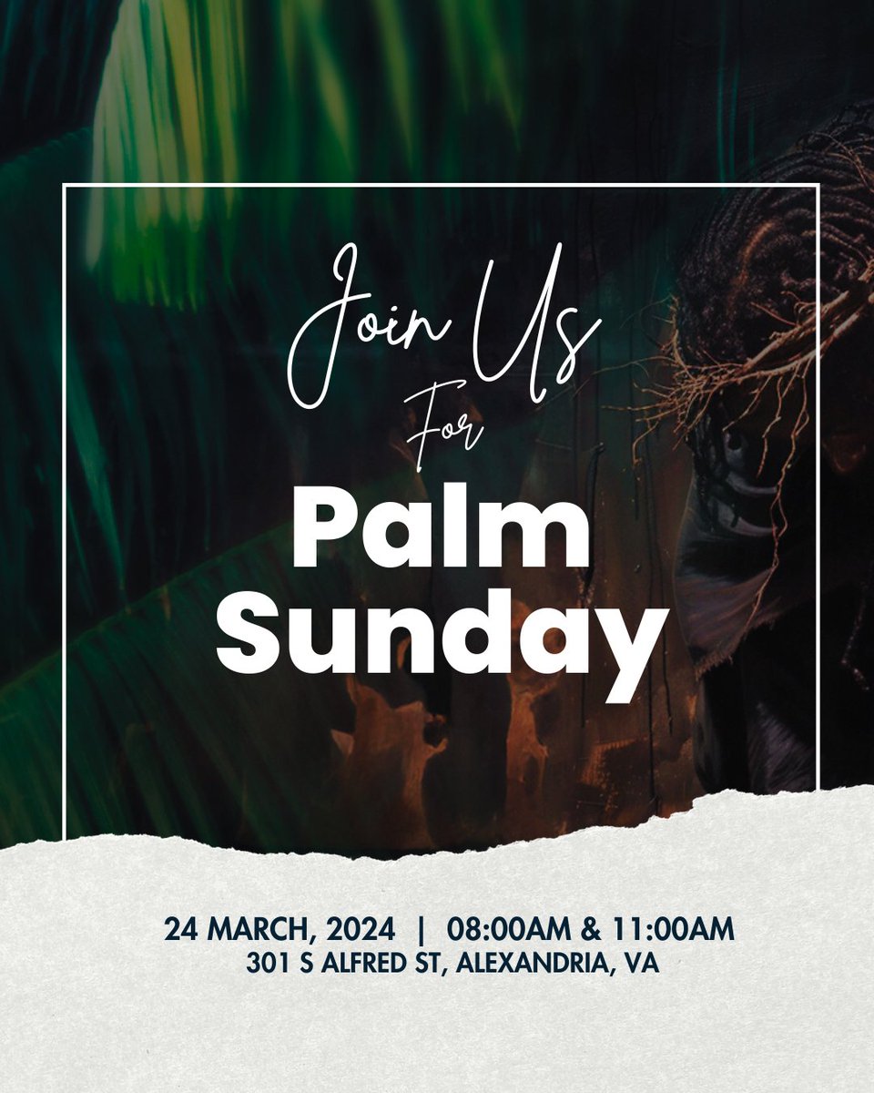 Join us tomorrow at the 8AM and 11AM service for Palm Sunday! We can’t wait to worship with you! #alfredstreetbc #church #worshipservice