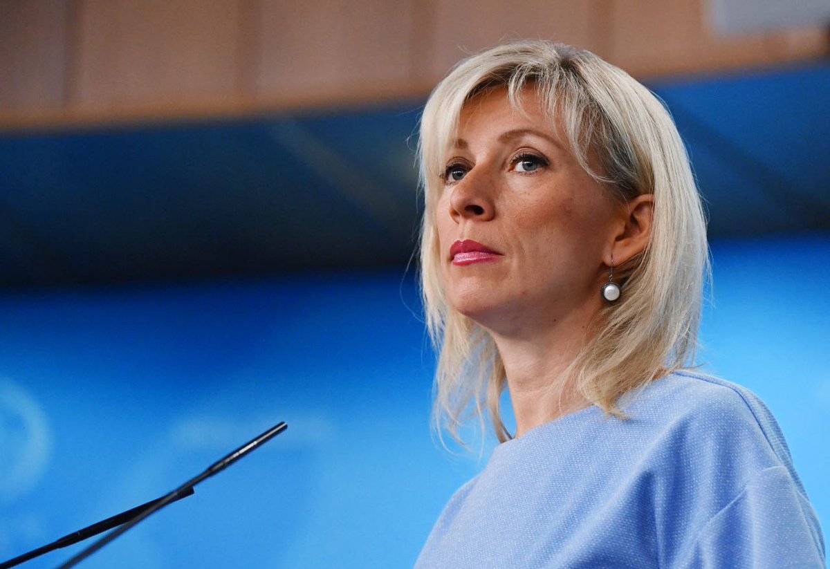 Maria Zakharova sul suo canale Telegram:

L'unico capo di stato con abbastanza 💩nel cervello per accusare la Russia di terrorismo è Zelenskyj. 
Perché un ladro si sente sempre in colpa.

Nessuna maledizione poteva distruggerlo con la stessa forza della sua stessa dichiarazione