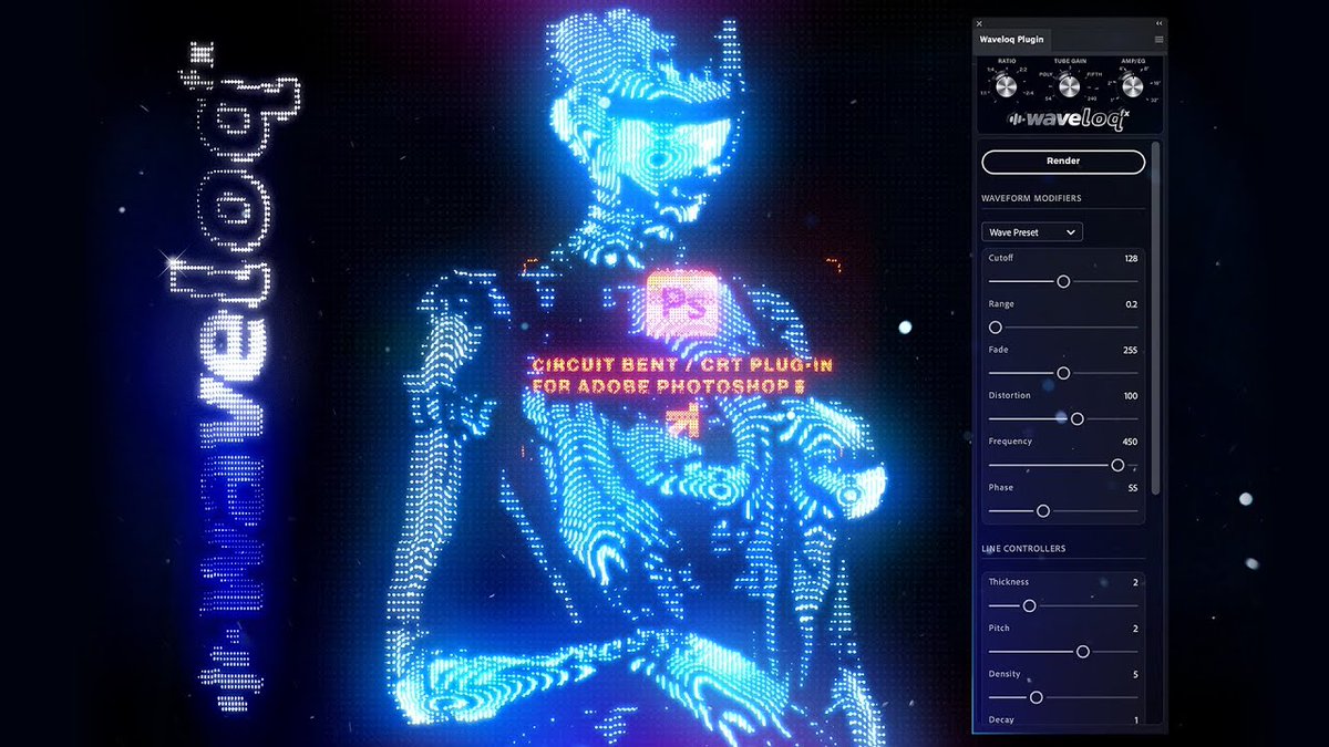 Wavelog Photoshop Plugin dlvr.it/T4X06b