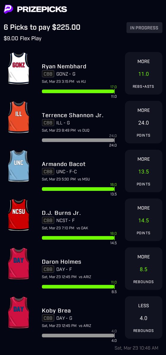 Not like DJ had me sweating given I’m a state fan