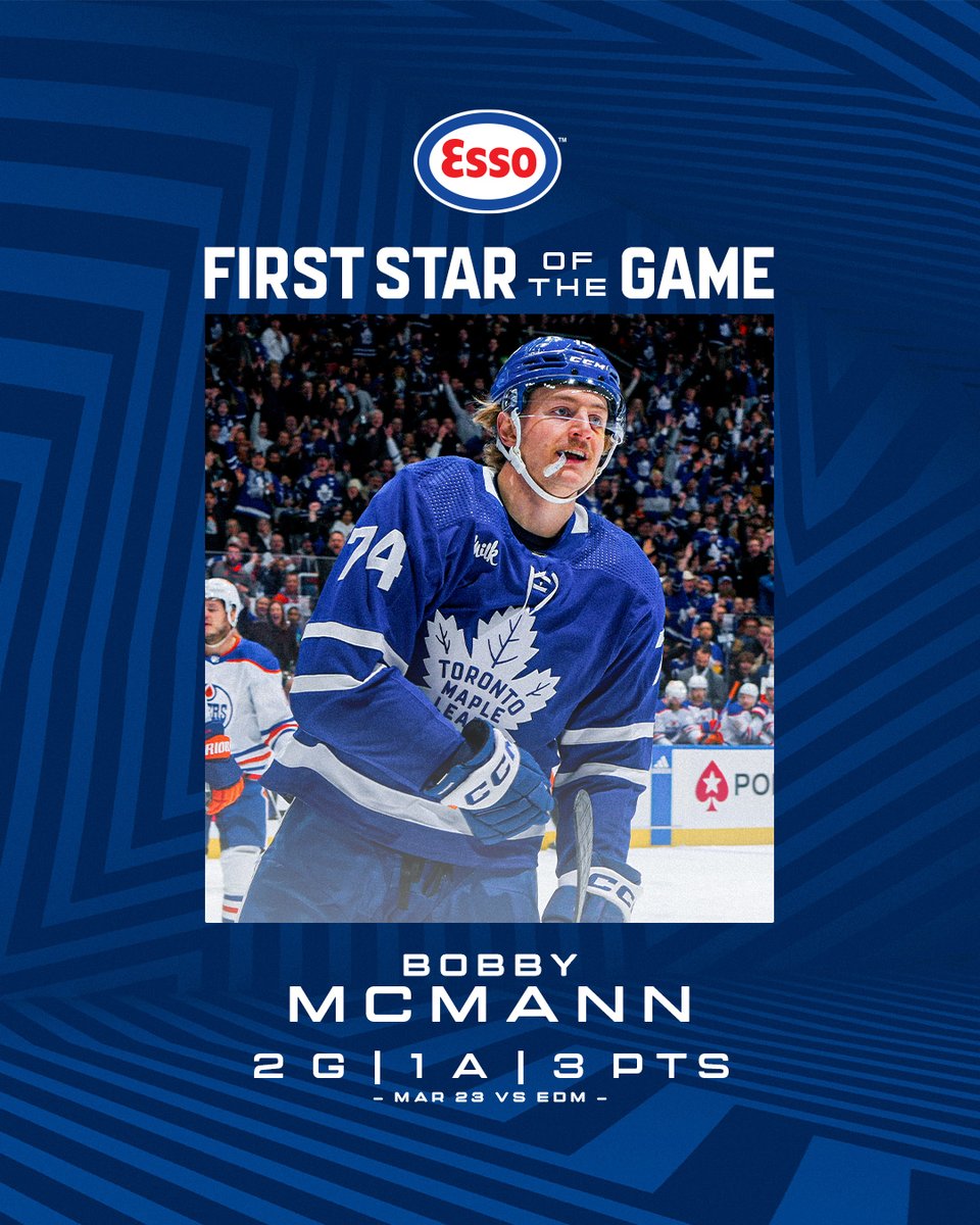 What a star ⭐️ @ImperialOil | #LeafsForever