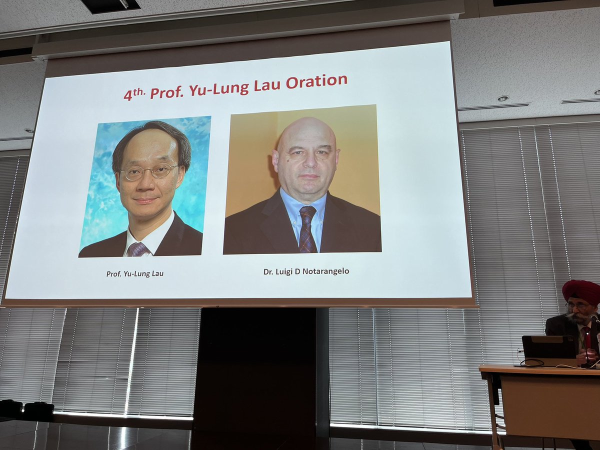 Dr Luigi Notarangelo from NIAID, NIH, USA delivered the 4th. Prof. Yu-Lung Lau oration at the APSID-JSIAD Congress, Tokyo, Japan

‘One gene, many phenotypes – RAG deficiency: immune deficiency with immune dysregulation’