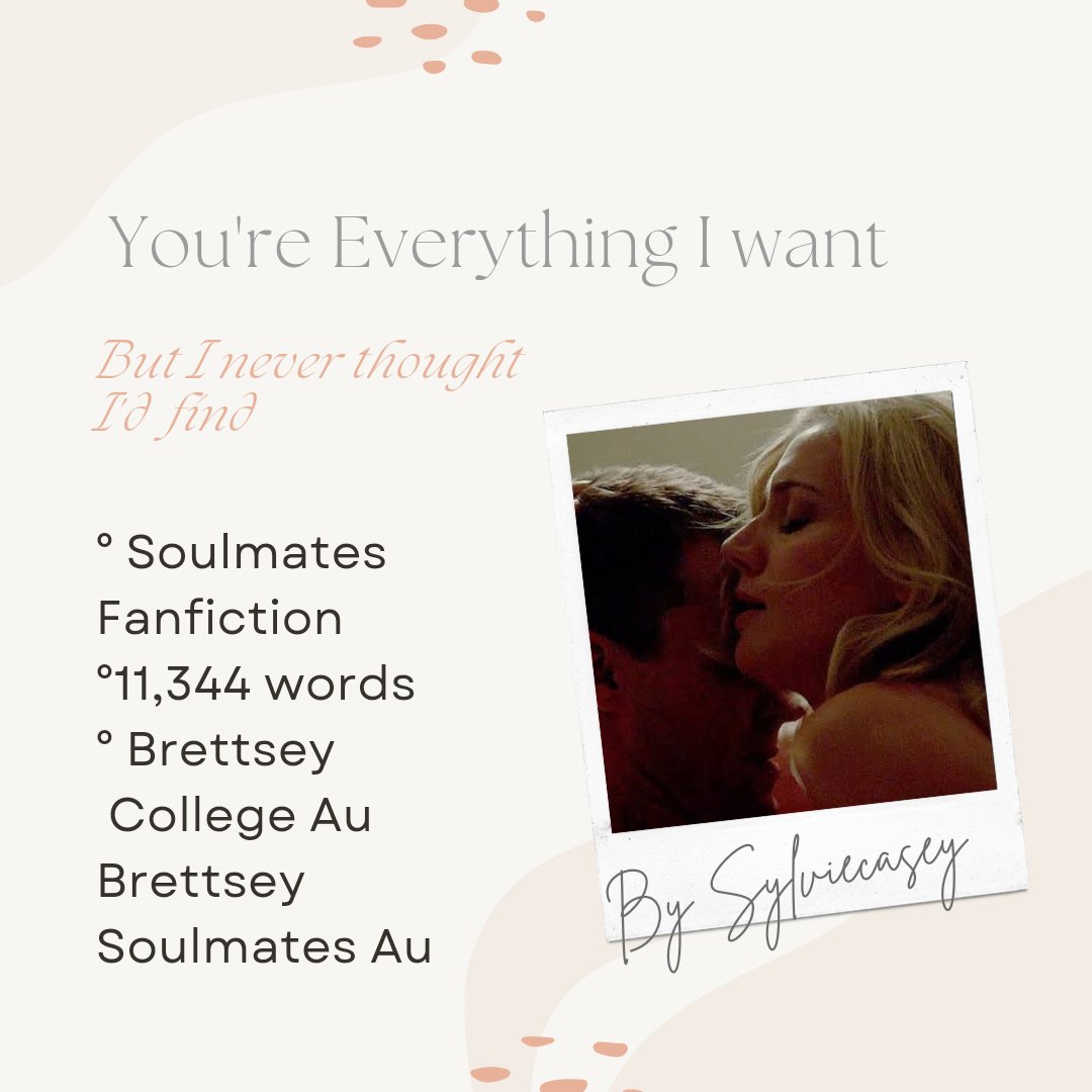 sylviecaseyff's tweet photo. My longest ever oneshot I written, it's my favourite one to, it's a Brettsey soulmates and also also a Brettsey College Au and is over 11,000 words long.

Link in bio, would love for you to check out

#Sylviebrett #mattcasey #brettsey #fanfiction #onechicago #chicagofire https://t.co/zvOZb7NrSw