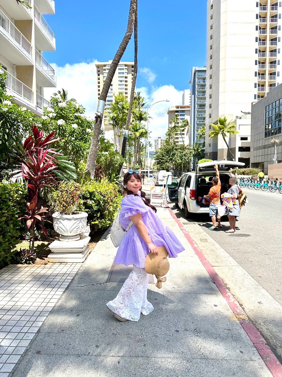 ハワイなうです😎🌺