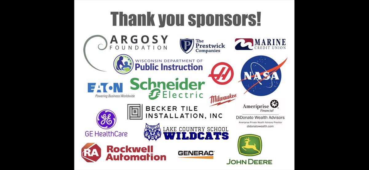 KnackRobotics's tweet image. Huge thank you to all of our sponsors! We wouldn’t be able to do what without you! We qualified for FIRST World Championship 2024, April 17-20 in Houston, TX!