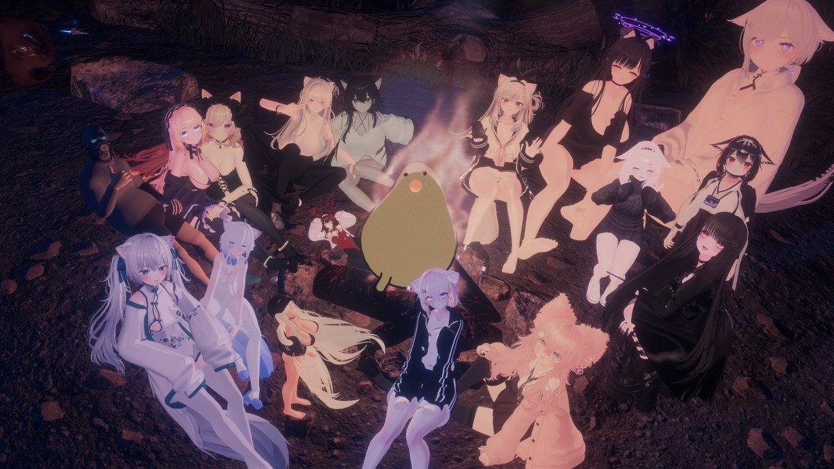 LesserVrc's tweet image. Extended Family ~