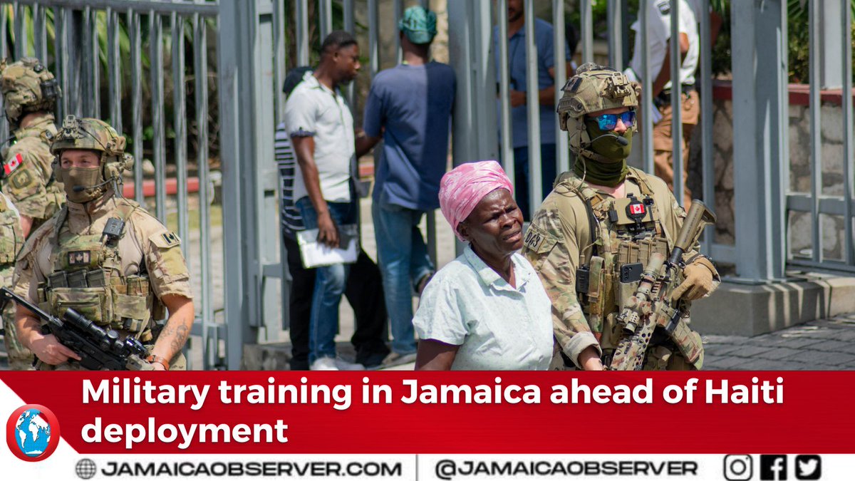 Approximately 70 Canadian Armed Forces members have been deployed to Jamaica to provide training to military personnel from Caricom nations who are set to deploy to Haiti as part of the United Nations-authorised, Kenyan-led Multinational Security Support mission.…