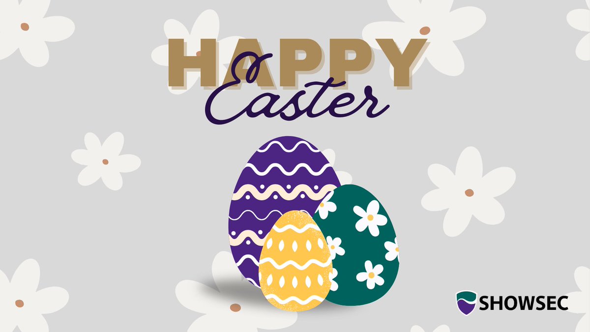 Happy Easter! 🐰 We at Showsec would like to wish your Easter to be filled with joy and love. #Easter #Showsec