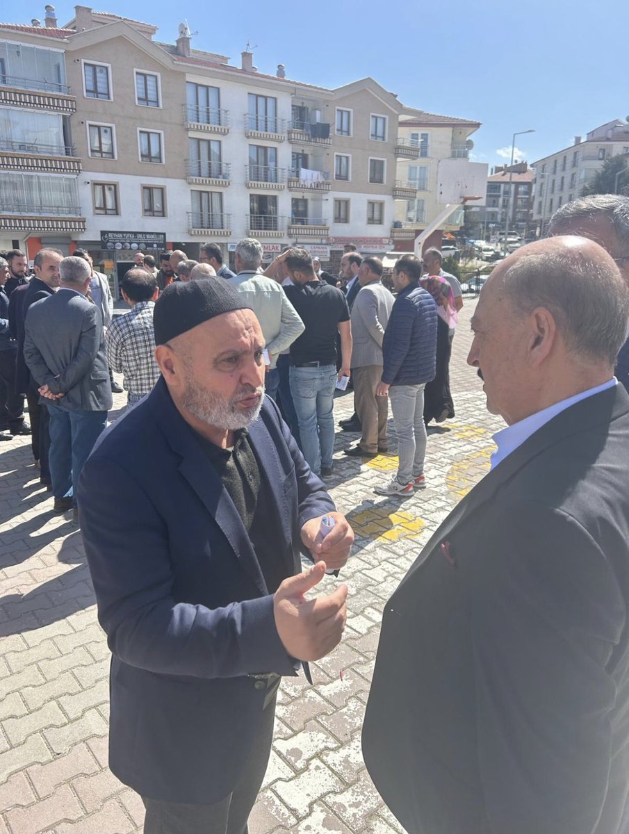 Altındağ’daki okullarımızda sandık başındayız.