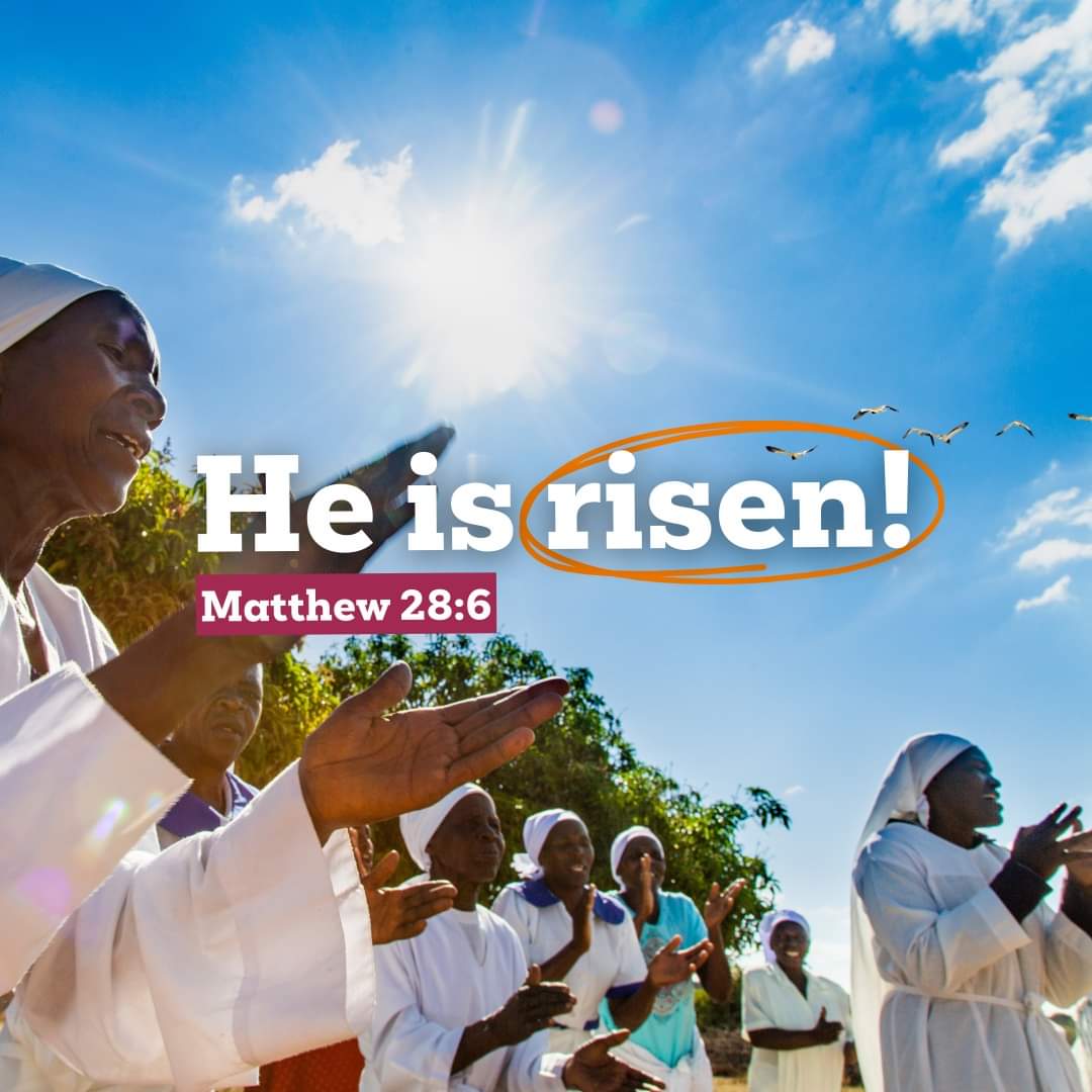 🎉🙌 Praise Jesus, for He has risen!