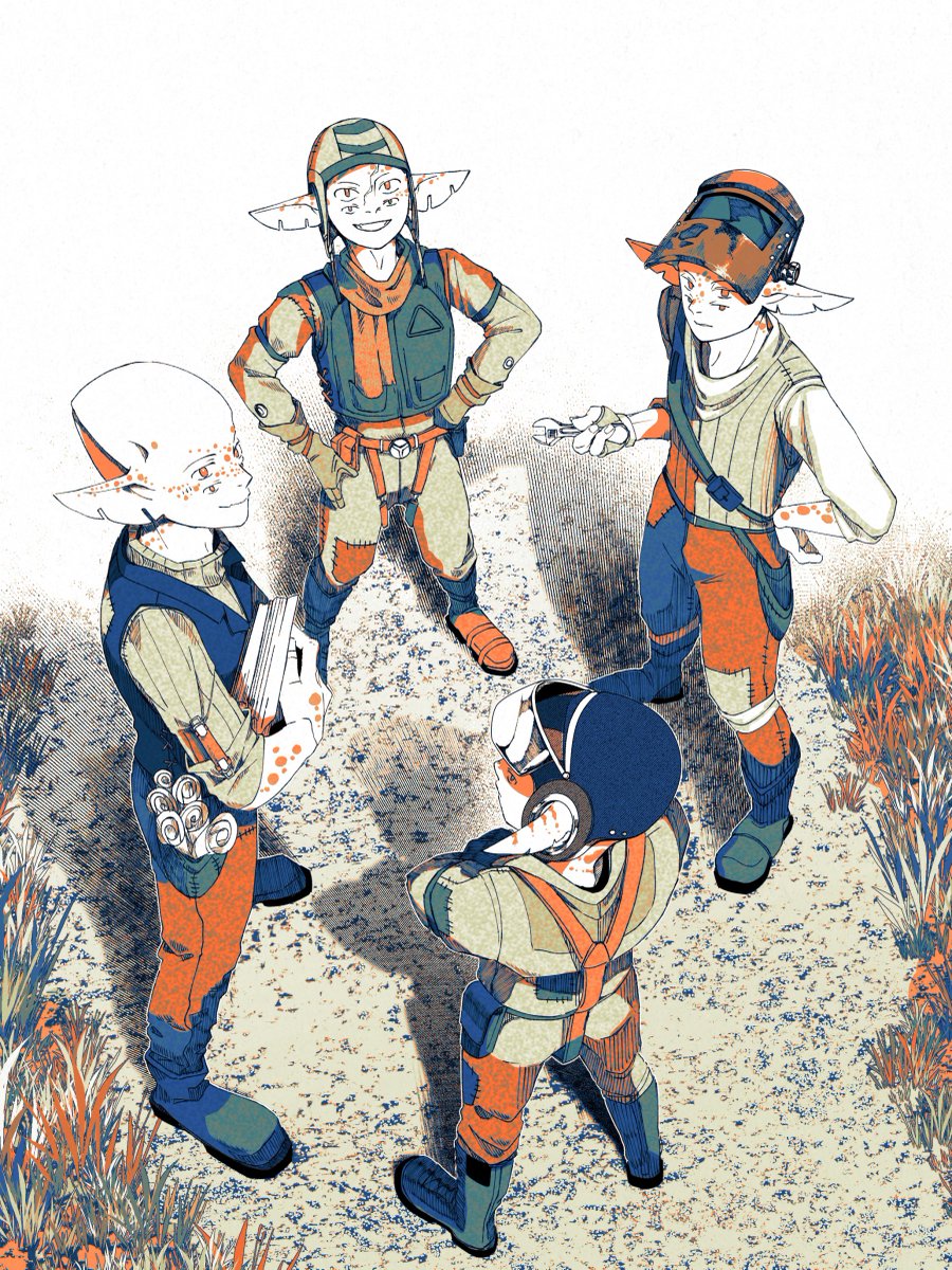 The Outer Wilds Ventures founders!! #OuterWilds #outerwildsfanart