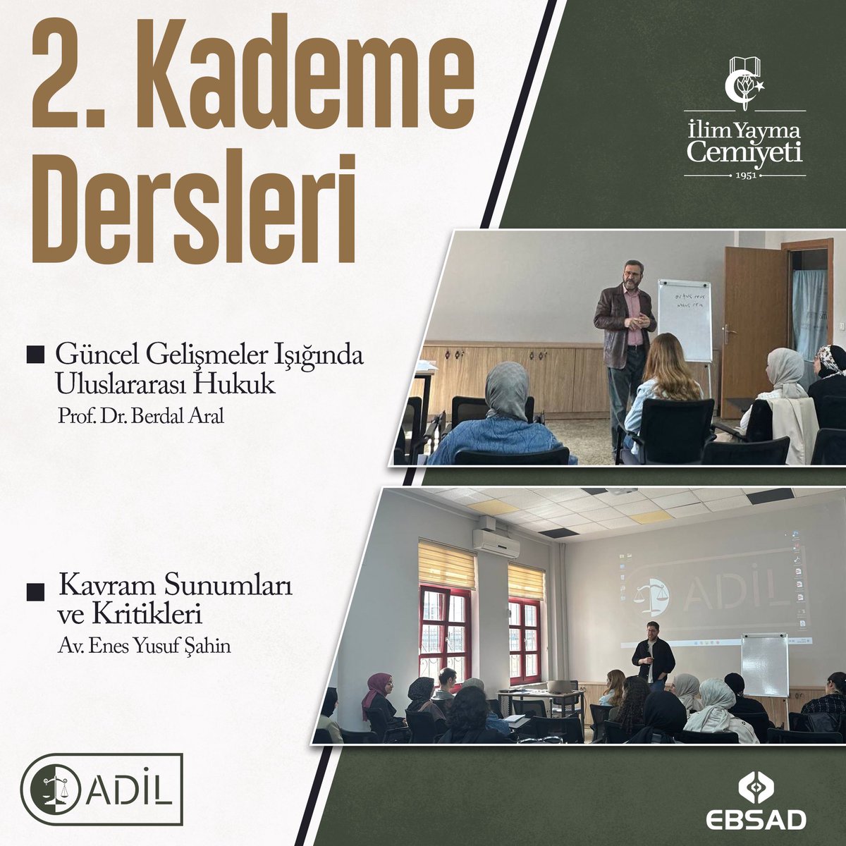 ADİL Akademi’de 2023-2024 eğitim yılı bahar dönemi son hafta dersleri gerçekleştirildi.