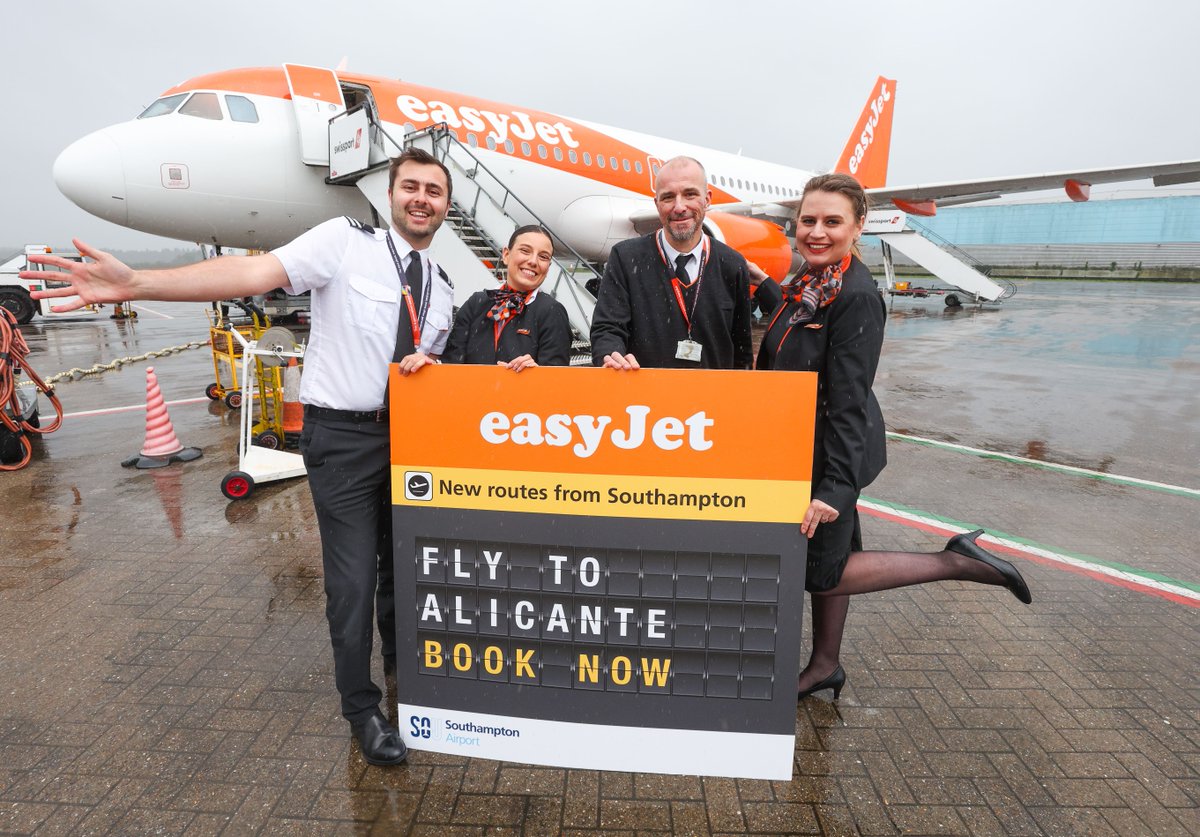 Today marks the launch of a brand-new summer route to Alicante with @easyJet ✈️ Flights will run every Sunday until 20th October. Book flights to this incredible city at easyjet.com