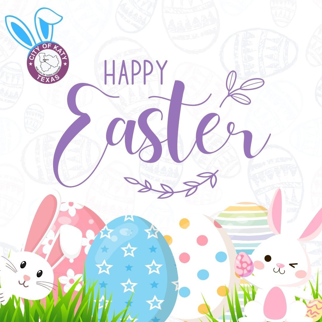 cityofkaty's tweet image. 🌼🐰 Hop into Easter with joy and cheer! 🌸🥚

🐣🎉 Let&apos;s celebrate this beautiful season of renewal and hope. May your day be filled with love, laughter, and lots of sweet treats! Happy Easter from the City of Katy! 🌷🐇

#HappyEaster #KatyCommunity #SpringCelebration