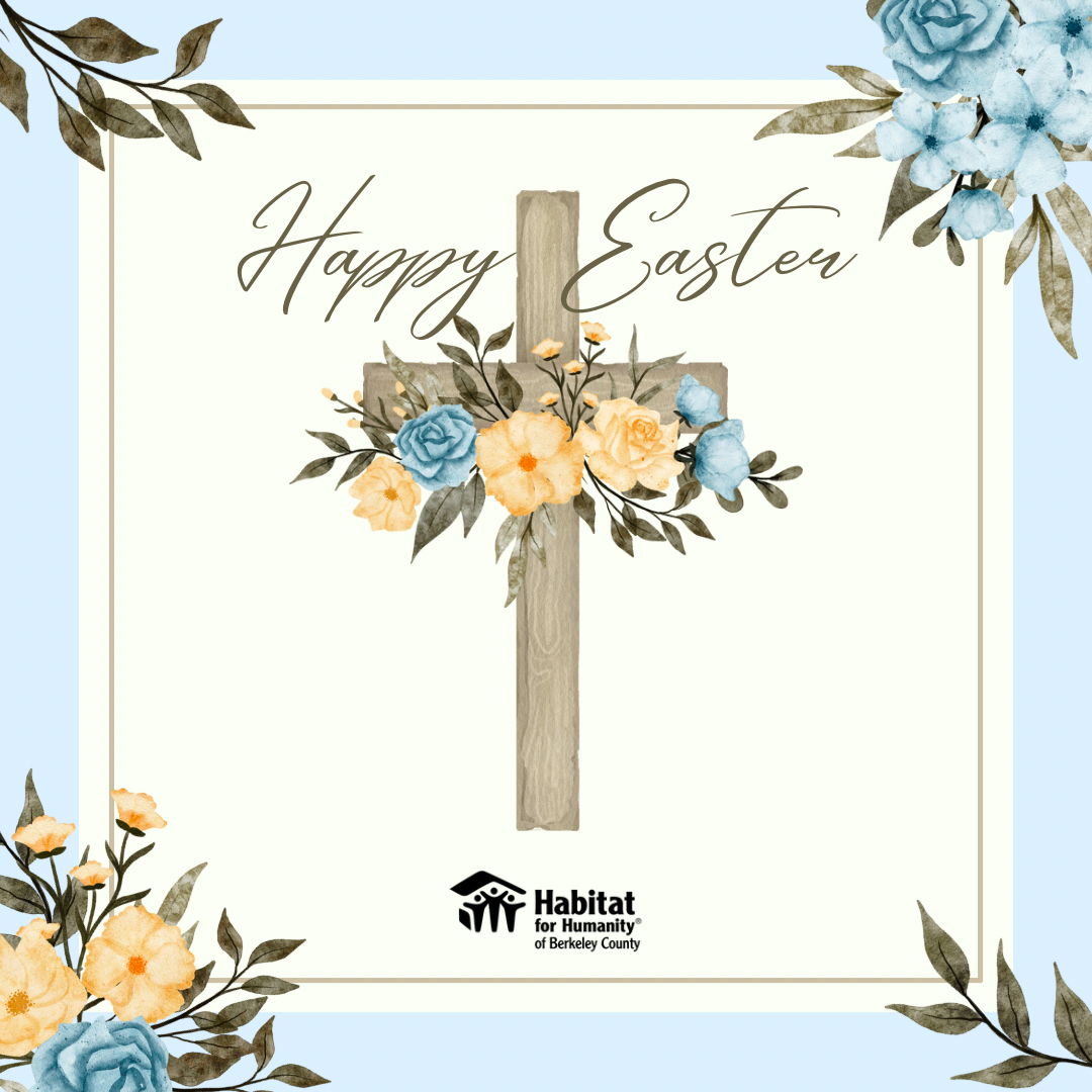 He is Risen! Happy Easter from all of us at Berkeley Habitat.