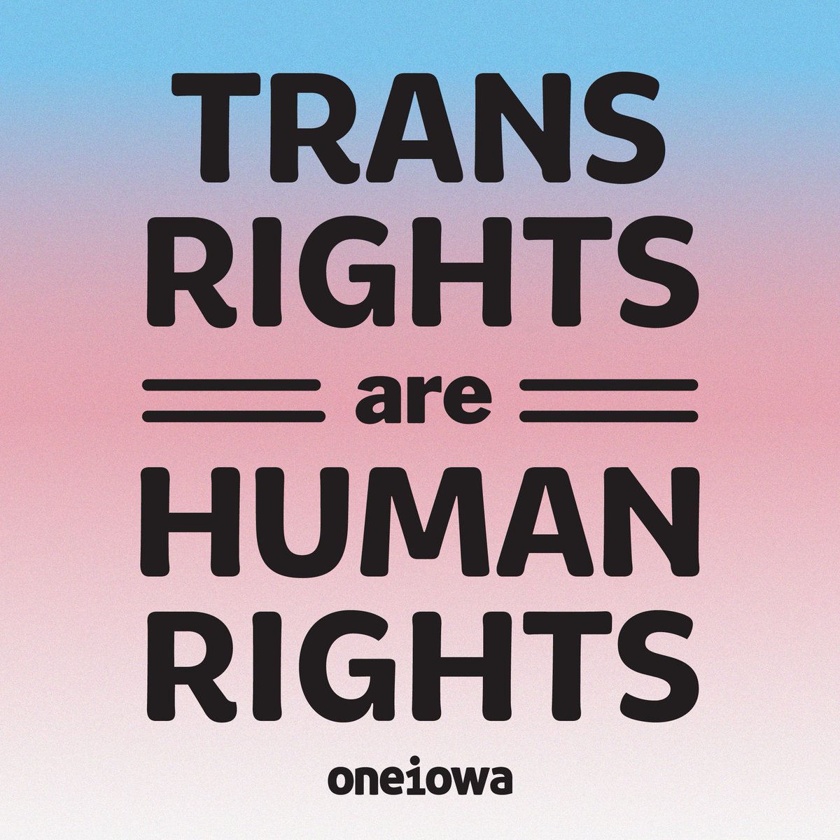 OneIowa's tweet photo. #TransDayofVisibility celebrates the amazing trans community and highlights the importance of visibility. But it's not just about being seen; it's about trans folks being able to live their lives authentically and safely. https://t.co/ewHLE2NXyv
