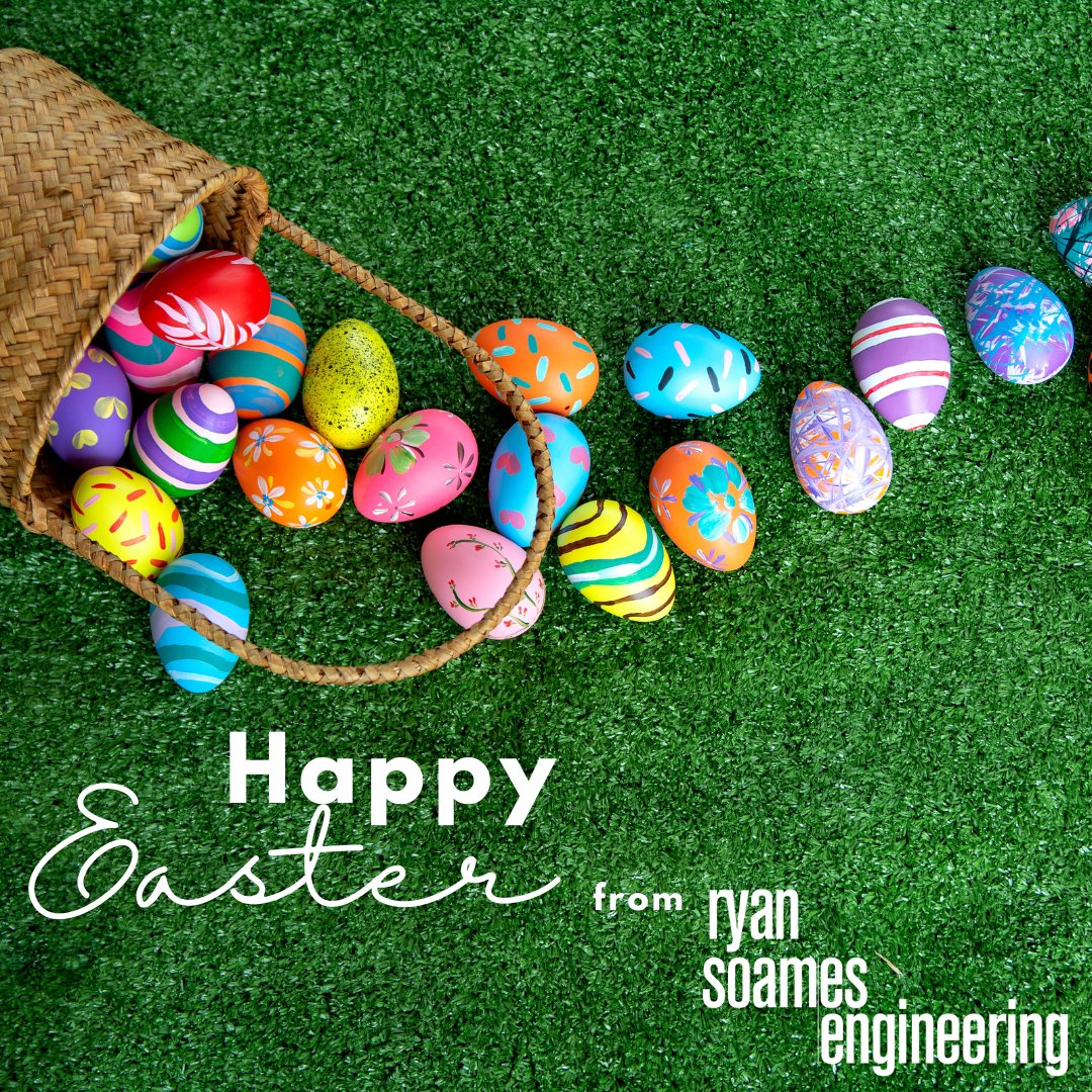 🐣Happy Easter from Ryan Soames Engineering. 🐰 
#Easter #HappyEaster  #RSE #RyanSoamesEngineering #MEP #MEPEngineering #EngineeringIsFun #Easter