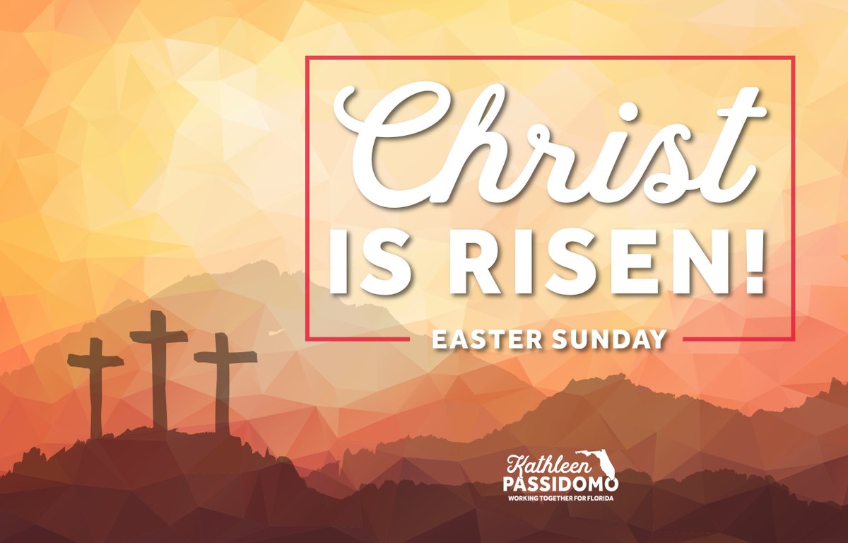 Happy Easter! Christ is Risen!