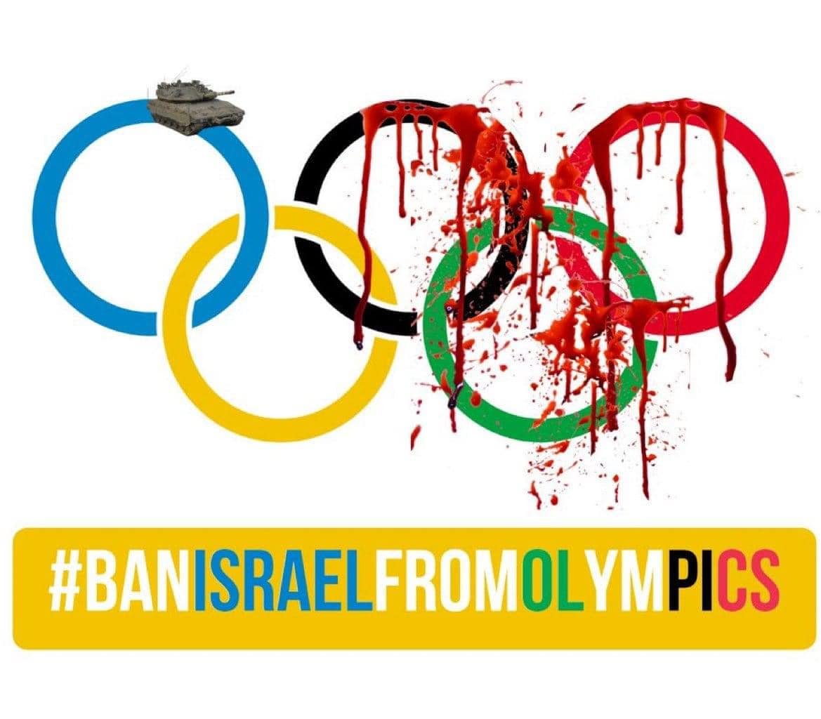 I were wondering about that. #Russia and #Belarus got banned for no real reason. The #USA has NEVER been banned for its wars. And #Israel should be banned for this horrible genocide for sure! #IOC #Paris2024 #Olympics #FreeGaza #Ceasefire #FreePalestine #Palestine #Gaza