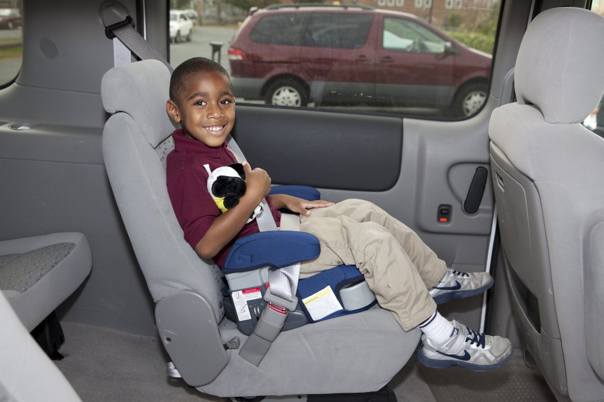 Boost your child’s safety! Booster seats are for children who have outgrown the harnessed car seat but who are not yet big enough to fit a seat belt safely. Learn more at miemss.org/home/emsc/cps.