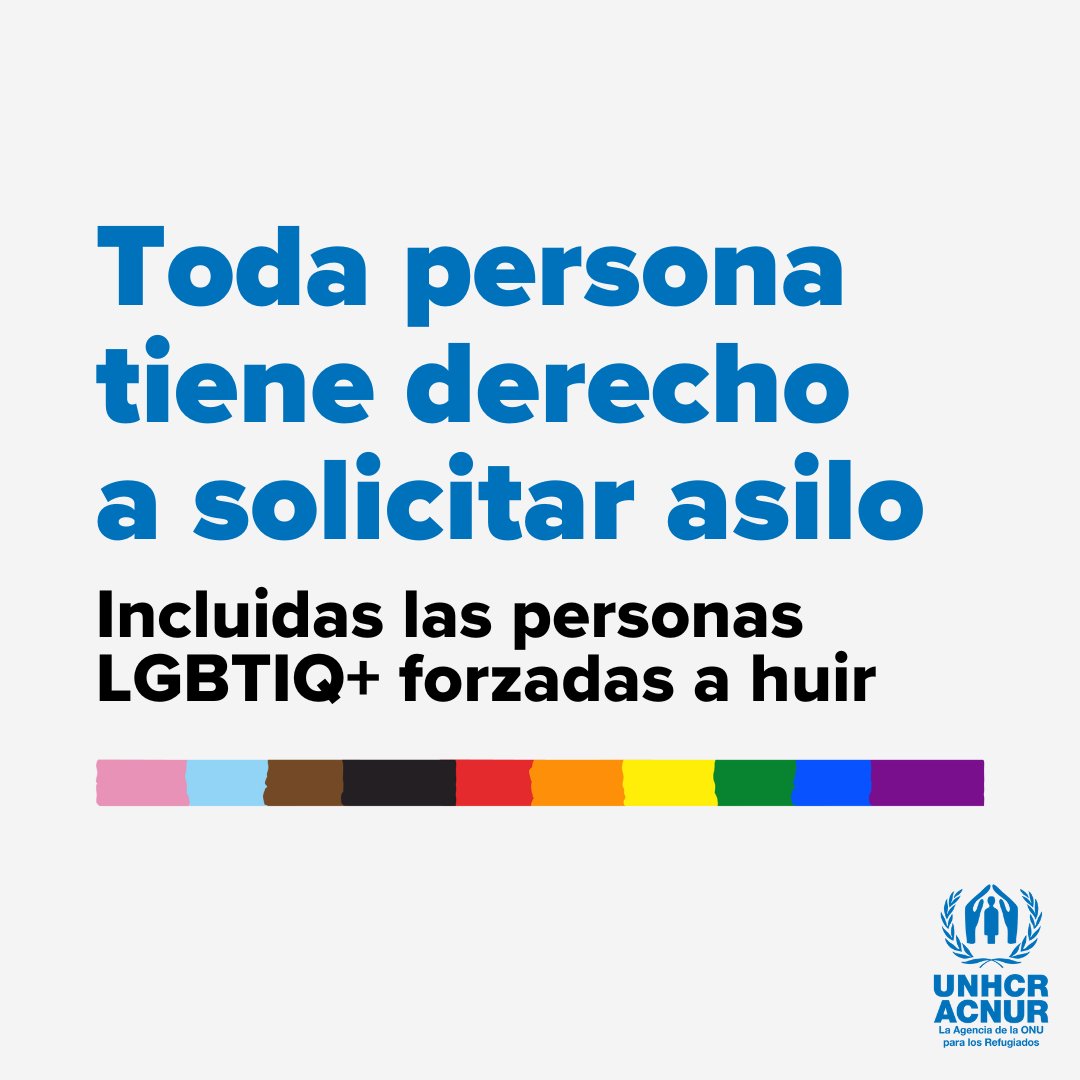 Nadie debería tener miedo de ser quien es.

Pedir asilo es un derecho humano.