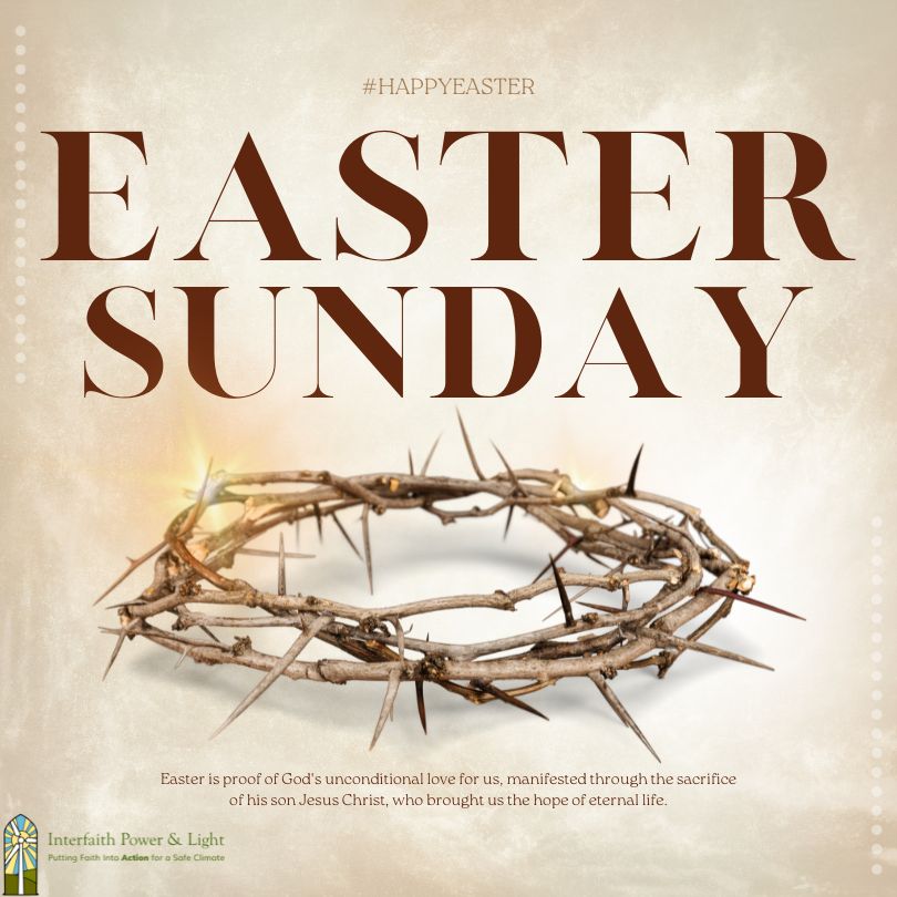 🌄🌟 On Easter Sunday, we celebrate the triumph of hope and renewal. May this day inspire us to build a future of compassion, unity, and sustainable love. Wishing you a joyous and blessed Resurrection Sunday! #ResurrectionSunday #EasterSunday #InterfaithHope #SustainableRenewal