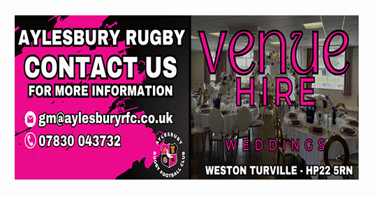 Imagine your wedding party with Aylesbury Rugby Club's amazing bar & kitchen🍹🍰now stop imagining, because it’s real! 🎉 Catch details on our #LEDscreens. Their venue, your celebration!
#WeddingDreams #AylesburyCelebrates #VenueSpotlight #CornerMediaGroup #FiDigital #PartyTime