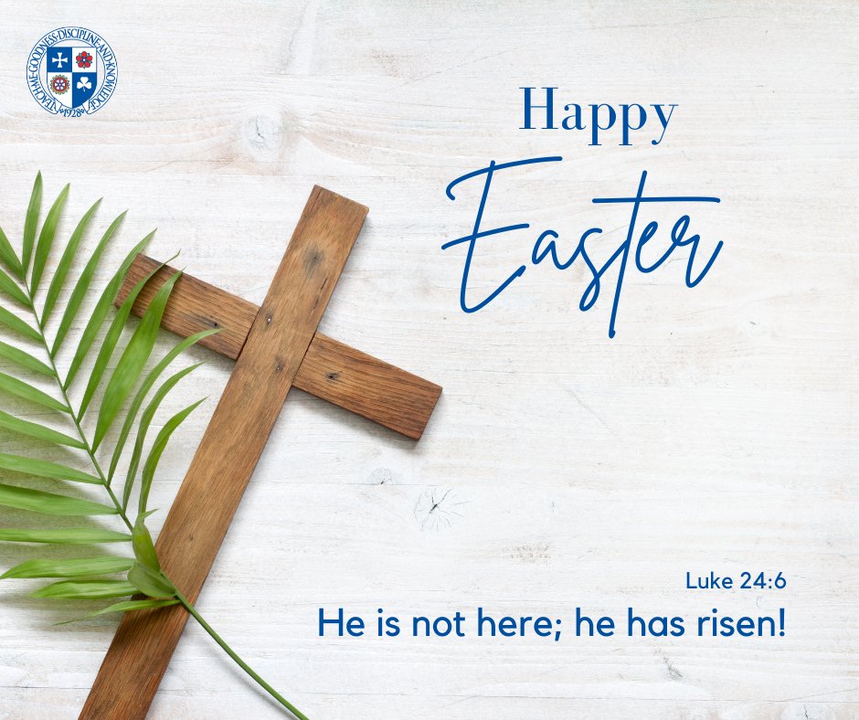Happy Easter to our Catholic Central community! Today, as we celebrate Jesus' resurrection, may we rejoice in the boundless love and hope it brings. Wishing our community a day filled with joy and blessings! ✝️