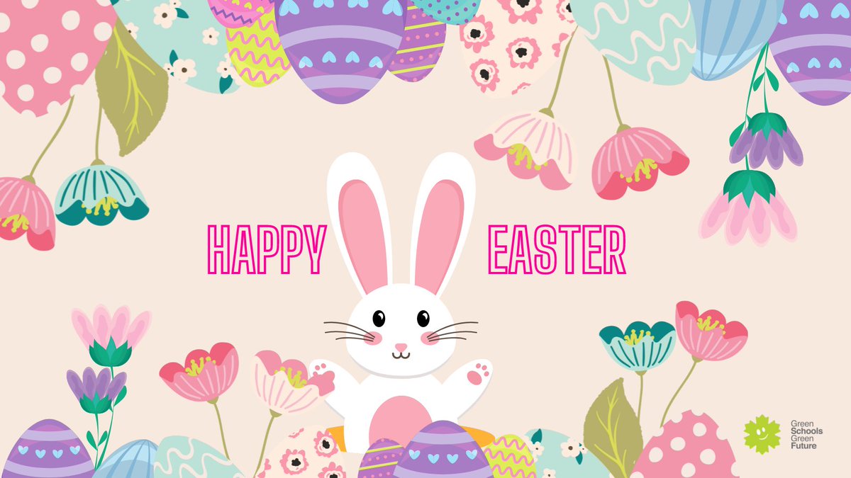 🐰 Happy Easter ! Have an EGGSellent Day 🐰

#HappyEaster #EggHunt #GreenSchoolGreenFuture