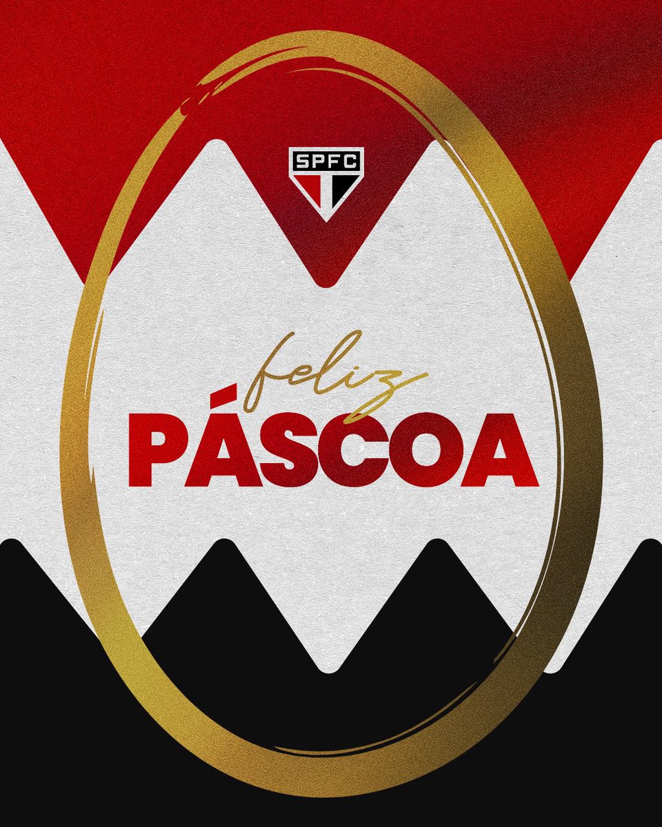 SaoPauloFC's tweet photo. Feliz Páscoa, #TorcidaQueConduz!

O São Paulo deseja um dia repleto de amor, alegria, solidariedade e união.

#FelizPáscoa
#VamosSãoPaulo 🇾🇪 https://t.co/bxEMyU1x2S