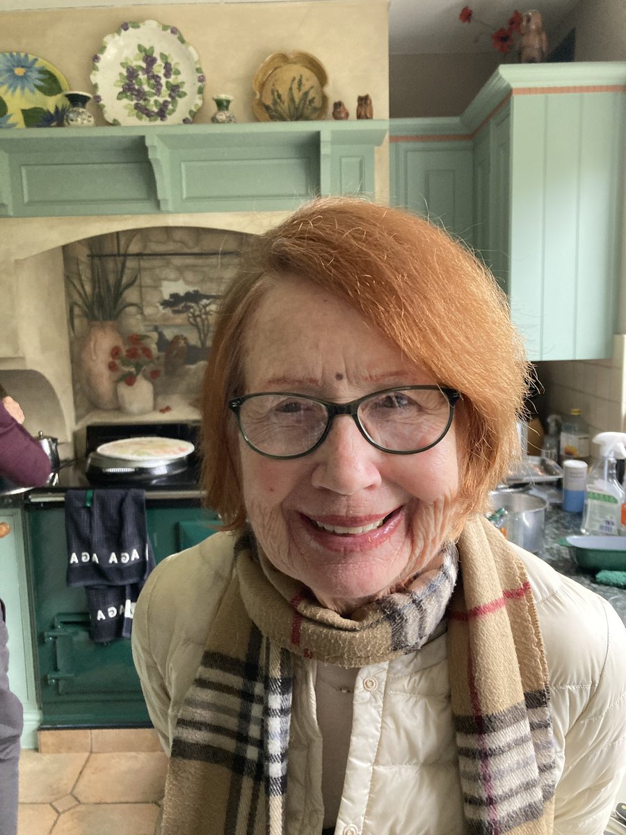 CAJohn69's tweet photo. Mum’s wonderful carer Mickey has done a #bindi for her #dementia #care https://t.co/ahbWiSJBZO