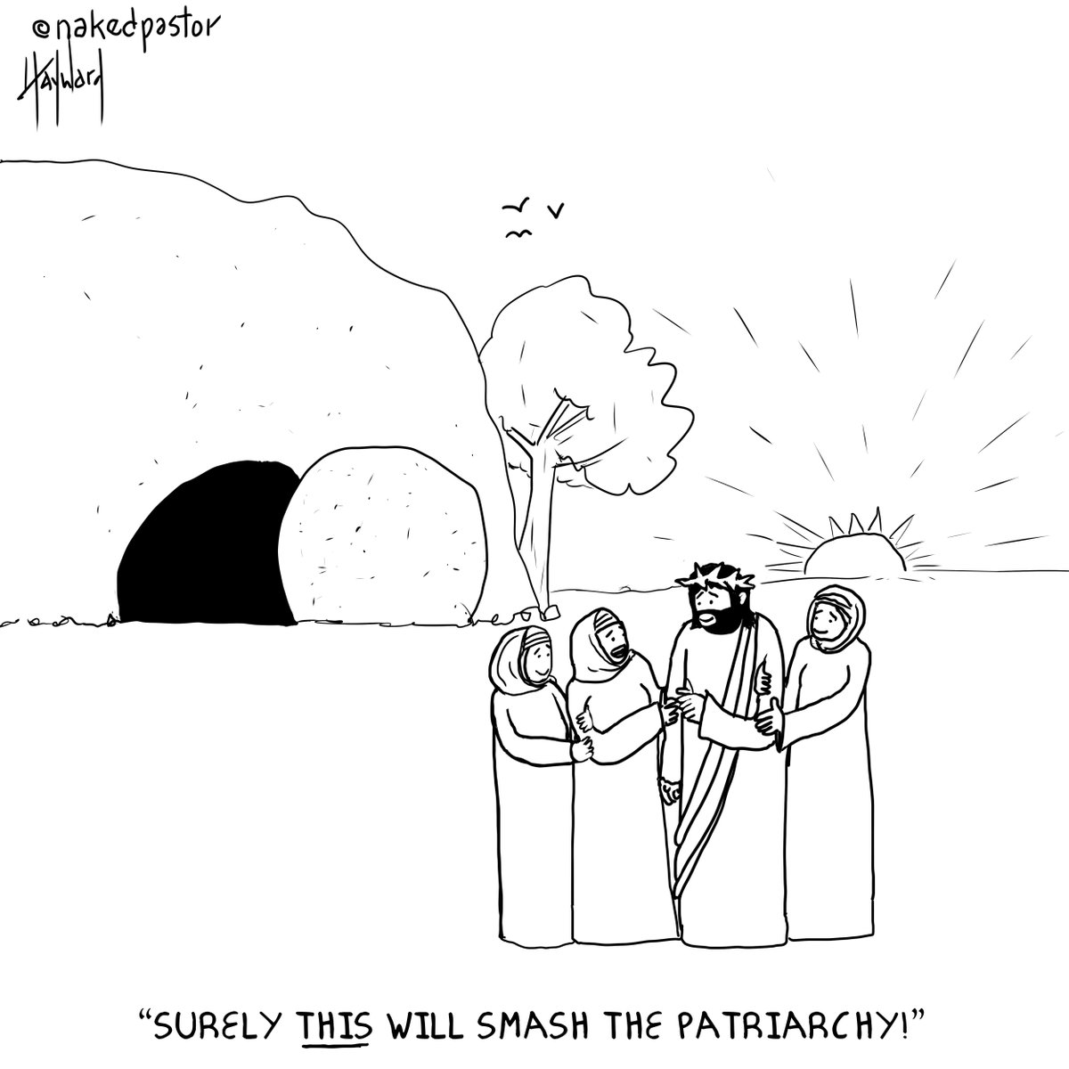 Surely, this will smash the patriarchy!
