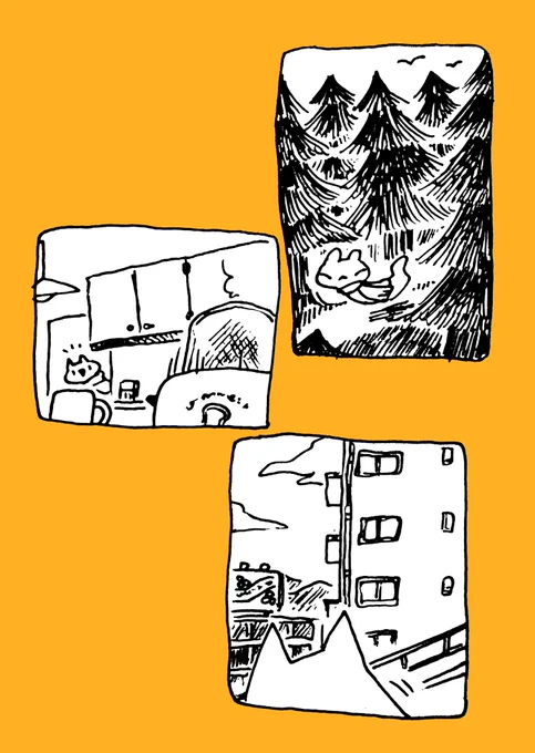読経中のらくがき 