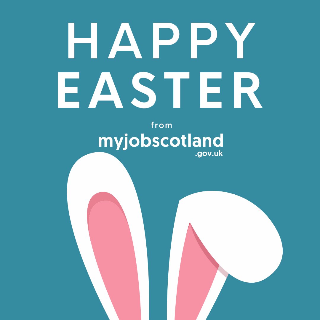 🐰🐣 A very happy Easter to all our followers!! 🐣🐰 #myjobscotland #HappyEaster