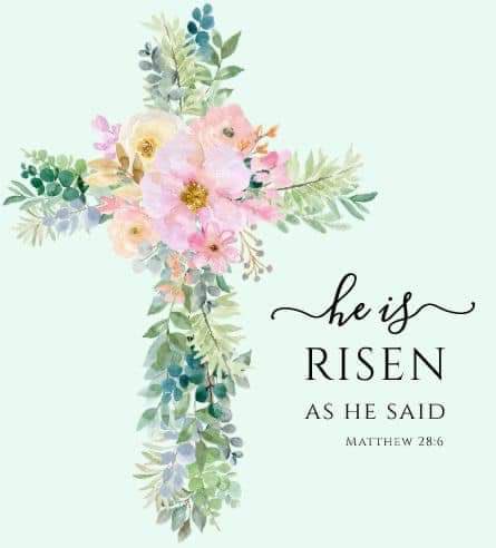 Happy Easter, he is Risen Indeed!