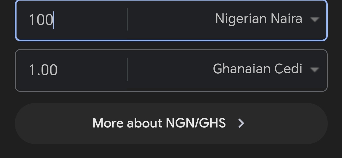 Delalorm's tweet photo. Today, the naira and cedi have met in a place of equilibrium. A balance that speaks of the two countries' relationship. Two currencies which have seen better days, and are crossing this juncture on their way to further ruin. https://t.co/oSygObEkVO