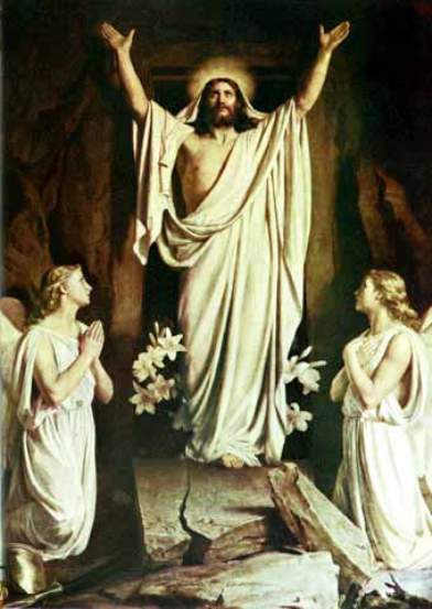 'He is not here: for he is risen, as he said. Come, see the place where the Lord lay.' A blessed Easter to all!