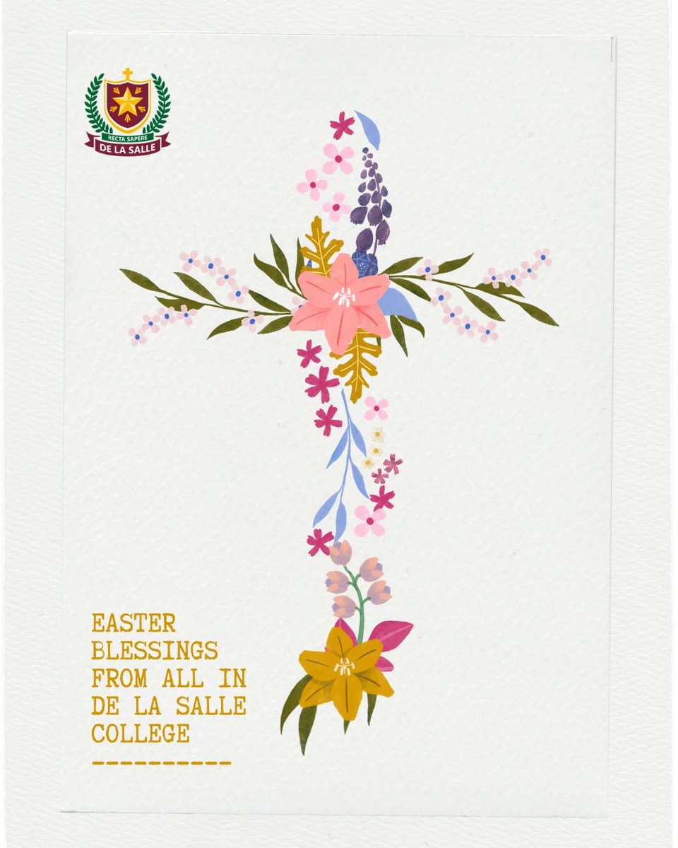 Easter Blessings on this beautiful Easter Morning, from all in De La Salle College #WeAreSalle