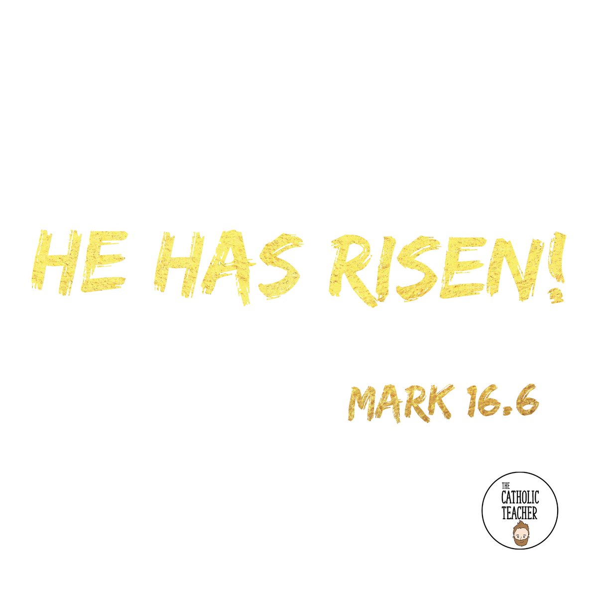 The entire Catholic faith relies on the fact that Jesus rose from the dead.. His resurrection proves that He was more than just a man.. He was also the Son of God.. Alleluia!

#resurrection #easter #faith #jesus #catholicchurch #teacher #teacherlife #Catholic #thecatholicteacher