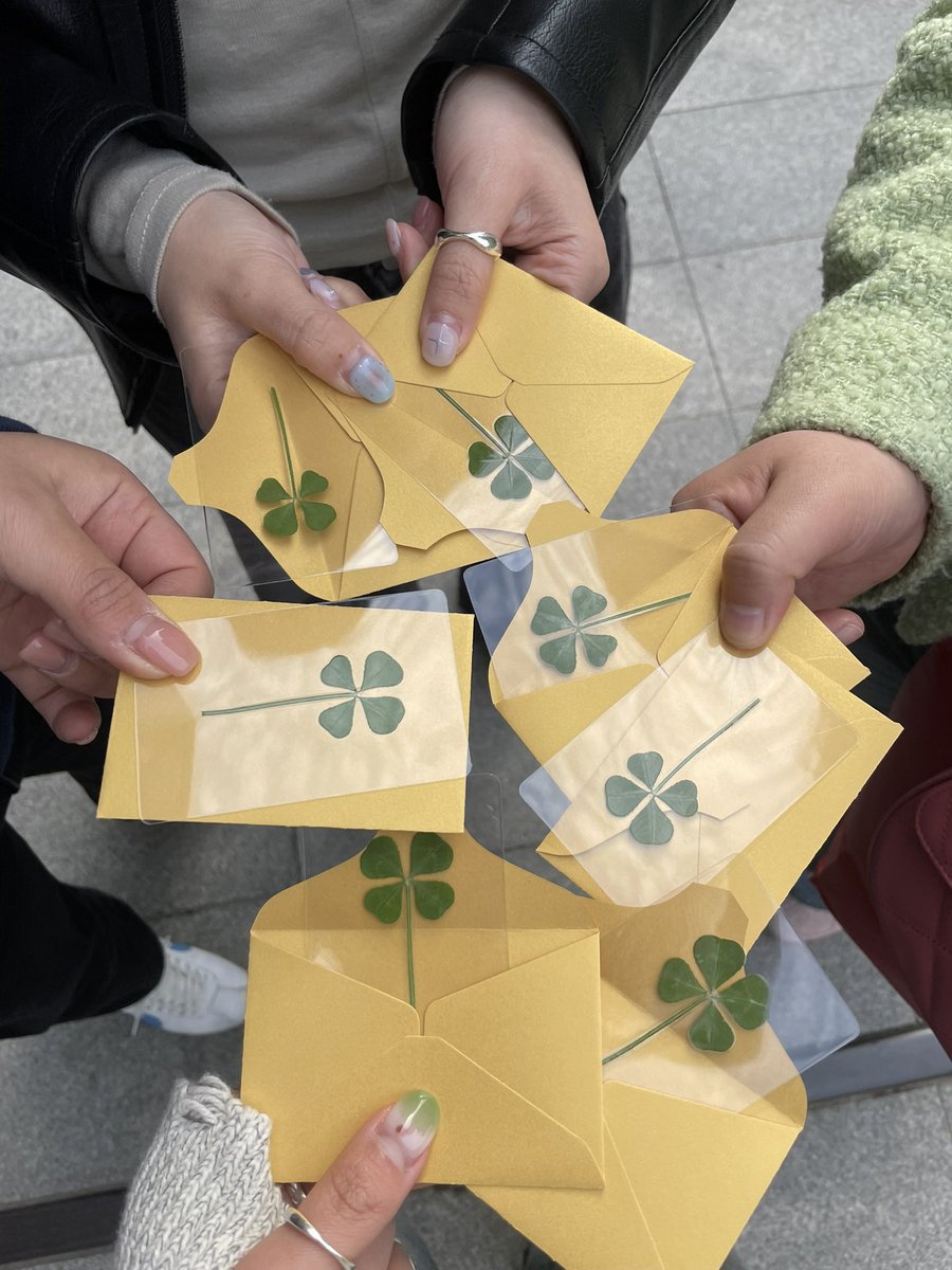 행운을 선물했더니 행운이 돌아왔어🍀🍀🍀