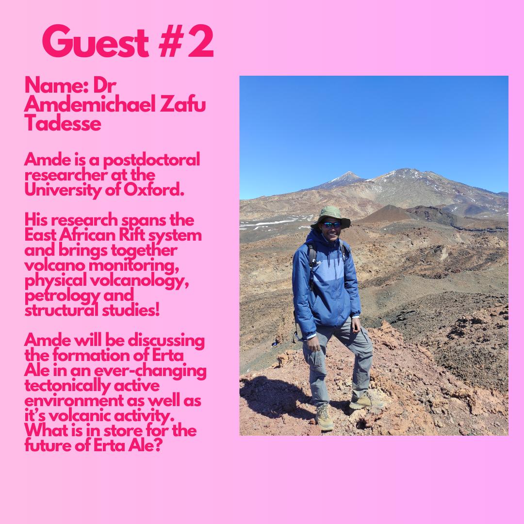 PeopleOnVolcanoesPod (@volcanoes_pod) on Twitter photo Introducing Episode 5! Tomorrow we will be travelling to Ethiopia and learning all about Erta Ale - thank you to Yordanos Mekonen and <a href="/AmdemichaelZ/">Amdemichael Zafu Tadesse</a> for taking part! Introducing Episode 5! Tomorrow we will be travelling to Ethiopia and learning all about Erta Ale - thank you to Yordanos Mekonen and <a href="/AmdemichaelZ/">Amdemichael Zafu Tadesse</a> for taking part!